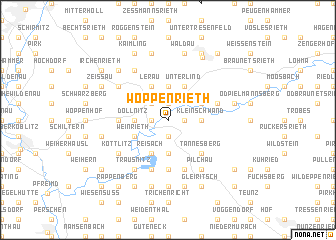 map of Woppenrieth