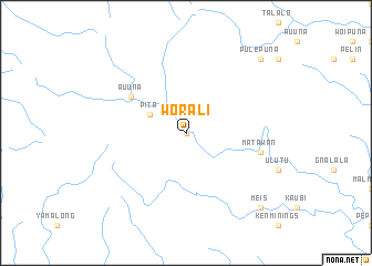 map of Worali