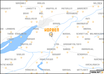 map of Worben