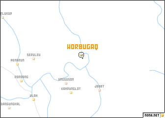 map of Wör Bugaq