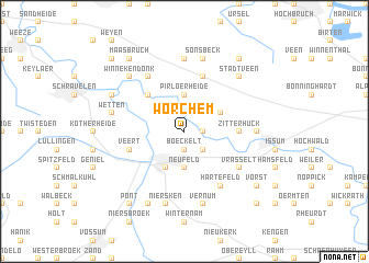 map of Wörchem