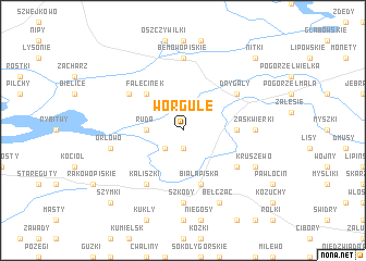 map of Worgule