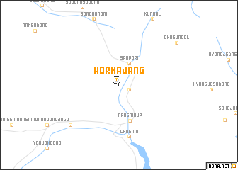 map of Wŏrhajang