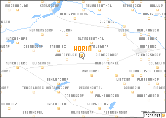 map of Worin