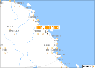 map of Worlembraki