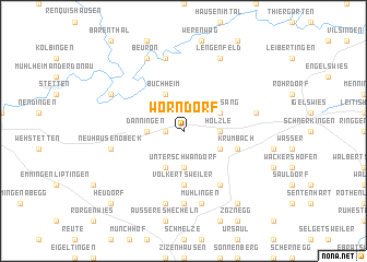 map of Worndorf