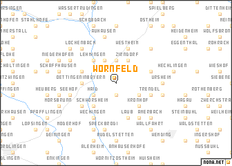 map of Wornfeld