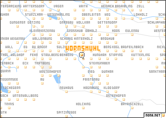 map of Wörnsmühl