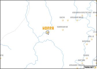 map of Worra