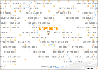 map of Wörsbach