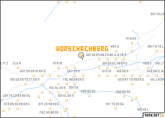 map of Wörschachberg