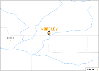 map of Worsley