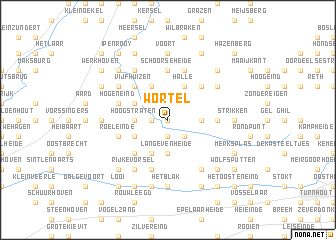 map of Wortel