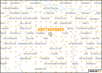 map of Wörthgraben