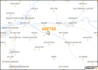 map of Worton