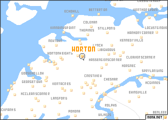 map of Worton