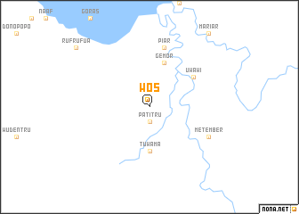 map of Wos