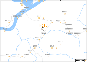 map of Wotu