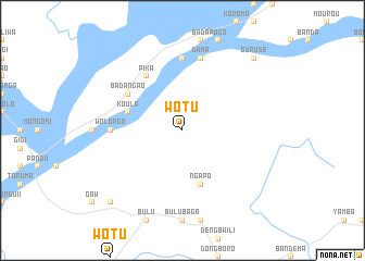 map of Wotu