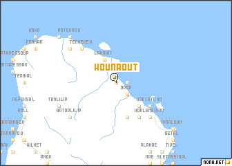 map of Wounaout