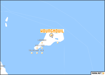 map of Woungmouil