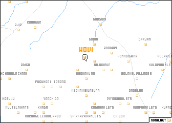 map of Wovi