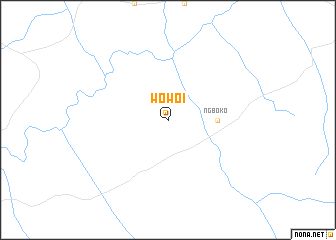 map of Wowo I