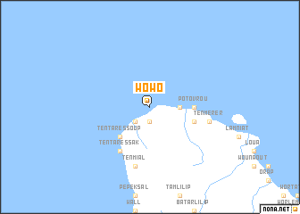 map of Wowo