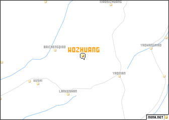 map of Wozhuang