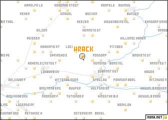 map of Wrack