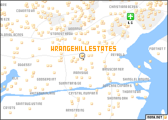 map of Wrange Hill Estates