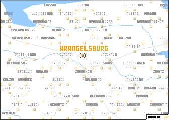 map of Wrangelsburg