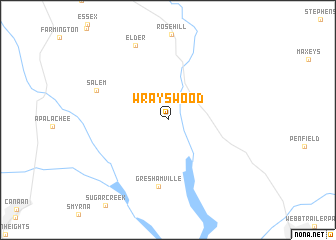 map of Wrayswood