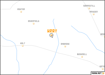 map of Wray