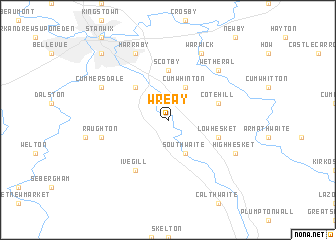 map of Wreay
