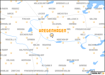 map of Wredenhagen