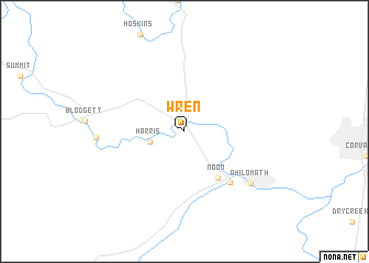 map of Wren