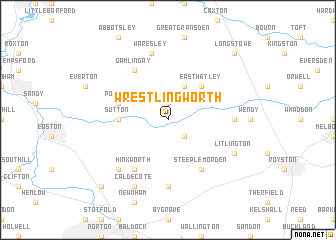 map of Wrestlingworth