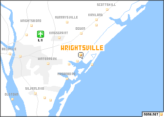 map of Wrightsville