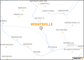 map of Wrightsville