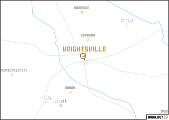 map of Wrightsville