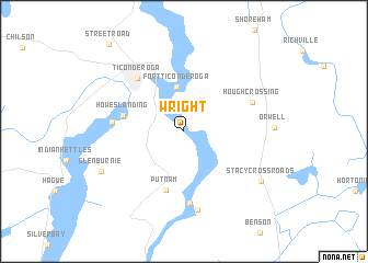 map of Wright