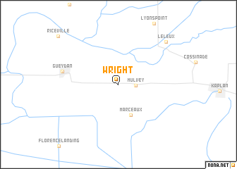 map of Wright