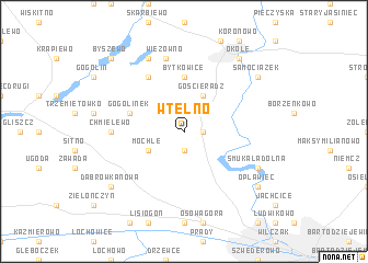 map of Wtelno