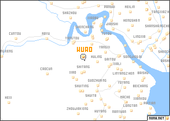 map of Wu\