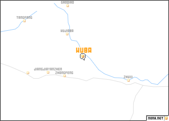 map of Wuba
