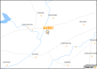 map of Wubei