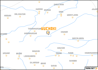 map of Wuchaki