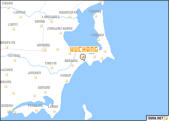 map of Wuchang