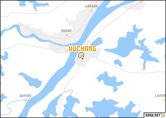 map of Wuchang